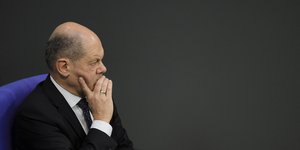 Ο Γερμανός καγκελάριος, Όλαφ Σολτς