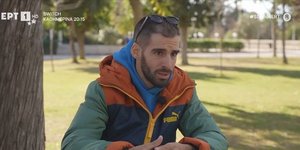 Ο μαραθωνοδρόμος Παναγιώτης Καραϊσκος