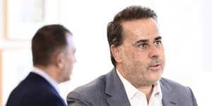 Ο υπουργός Επικρατείας, Σταύρος Παπασταύρου
