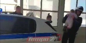 Πάτρα, μωρό και αστυνομικός