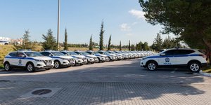 Φωτογραφία αρχείου με περιπολικά της Αστυνομίας