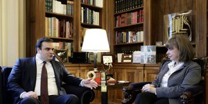 Κυριάκος Πιερρακάκης, Κατερίνα Σακελλαροπούλου