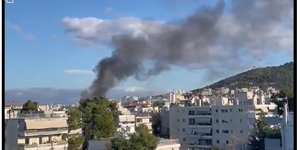 Από το σημείο της πυρκαγιάς