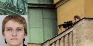 Σοκαριστικό βίντεο από το μακελειό στην Πράγα -Η στιγμή που ο μακελάρης σηκώνει το όπλο και ρίχνει σε φοιτητές