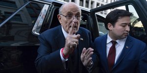 Ο πρώην δήμαρχος, δικηγόρος και σύμμαχος του Ντόναλντ Τραμπ, Ρούντι Τζουλιάνι