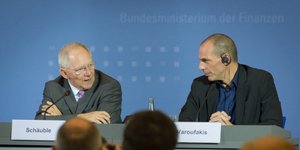 Σόιμπλε και Βαρουφάκης