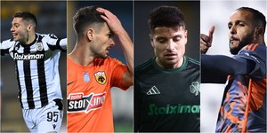 Super League: Χαμός στην κορυφή της βαθμολογίας με τριπλή ισοβαθμία στη δεύτερη θέση -Πρωτοπόρος ο ΠΑΟΚ