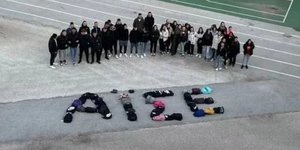 Μαθητές στη Ξάνθη σχημάτισαν το όνομα της Αϊσέ