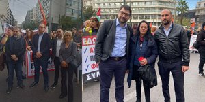 ΣΥΡΙΖΑ και Νέα Αριστερά στην ίδια διαδήλωση