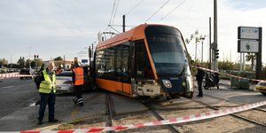 Τροχαίο στο Π. Φάληρο με τραμ και ΙΧ