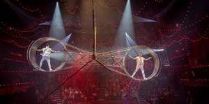 Ο «τροχός του θανάτου» στο Hippodrome Circus