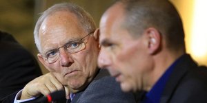 Βόλφγκανγκ Σόιμπλε, Γιάνης Βαρουφάκης