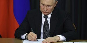 Ο πρόεδρος της Ρωσίας, Βλαντίμιρ Πούτιν