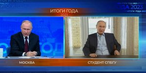 Ο Βλαντιμίρ Πούτιν αντιμέτωπος με τον «σωσία» του που δημιούργησε η Τεχνητή Νοημοσύνη