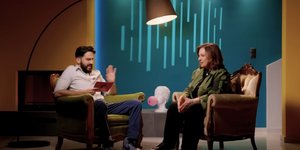 Η Χάρις Αλεξίου είχε μία απολαυστική συνάντηση με τον Διονύση Ατζαράκη