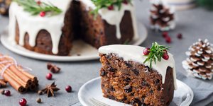 Χριστουγεννιάτικο κέικ 