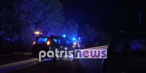 ασθενοφόρο τη νύχτα στην Ηλεία
