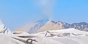 Το σημείο όπου φέρεται να συνετρίβη το αεροσκάφος