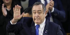 Ο πρώην πρόεδρος της Γουατεμάλας, Αλεχάντρο Γιαματέι