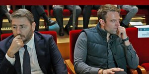 Νίκος Ανδρουλάκης και Στέφανος Κασσελάκης 