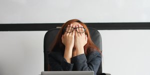 Κοπέλα έχει πάθει burnout