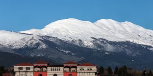 Χιόνια στα ορεινά της Δράμας