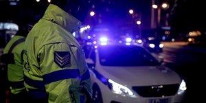 Μπλόκο τροχαίας 