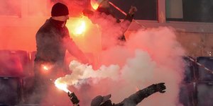 Επεισόδια στο ντέρμπι της Ρώμης, Λάτσιο-Ρόμα, για το Κύπελλο Ιταλίας