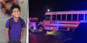 To εννιάχρονο αγόρι, ονόματι Ελίας Μάρσαλ Ροντρίγκεζ, που παρασύρθηκε από σχολικό λεωφορείο