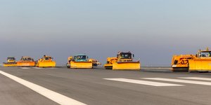 Ασκηση αποχιονισμού στο αεροδρόμιο Θεσσαλονίκης «Μακεδονία»