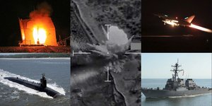 To οπλοστάσιο με το οποίο ΗΠΑ και Βρετανία έπληξαν στόχους των Χούθι στην Υεμένη 