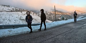 Χιόνια στην Πάρνηθα