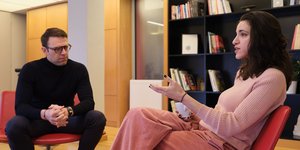 O Στέφανος Κασσελάκης με τη Γεωργία Λαλέ