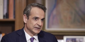 O Κυριάκος Μητσοτάκης