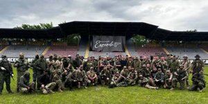 Μαχητές του ιδιωτικού στρατού του κόμματος του Πούτιν, που στρατολογούνται για τον πόλεμο στην Ουκρανία 