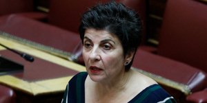 Η βουλευτής του ΣΥΡΙΖΑ Κυριακή Μάλαμα