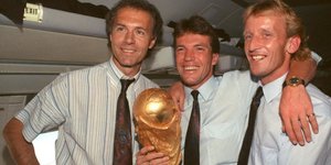 Φραντς Μπεκενμπάουερ, Λόταρ Ματέους και Αντρέας Μπρέμε