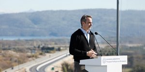 Τα εγκαίνια του νέου οδικού άξονα Άκτιο-Αμβρακία από τον πρωθυπουργό Κυριάκο Μητσοτάκη