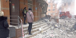 Καταστροφές στην Οδησσό της Ουκρανίας από ρωσική επίθεση
