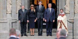 Η κηδεία της μητέρας της Μελάνια Τραμπ