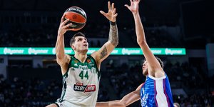 Φάση από το ματς Εφές-Παναθηναϊκός στην Κωνσταντινούπολη