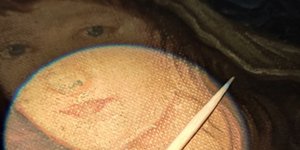 Αγνώστου, «Προσωπογραφία της Charlotte Corday», λάδι σε καμβά επικολλημένο σε ξύλο