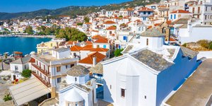 σκοπελος χωρα απο ψηλα