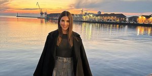 η Σταματίνα Τσιμτσιλή με Zara