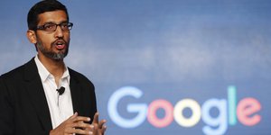 Ο Sundar Pichai, διευθύνων σύμβουλος της Google
