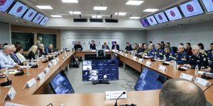 Φωτογραφία από τη σύσκεψη της Κυριακής