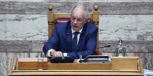 Ο Κωνσταντίνος Τασούλας στη Βουλή