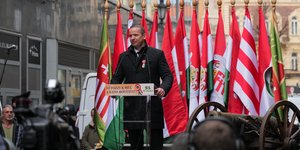 ηγέτης του ακροδεξιού κόμματος της Ουγγαρίας, «Η Πατρίδα μας», Λάζλο Τοροτσκάι