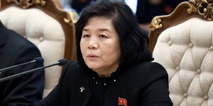 Η υπουργός Εξωτερικών της Βόρειας Κορέας, Τσόε Σον Χούι