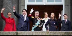 Η βασιλική οικογένεια της Δανίας 